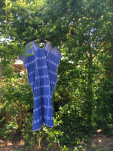 Load image into Gallery viewer, Triple Panel Denim Kaftan