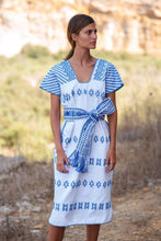 Load image into Gallery viewer, White Santorini Kaftan