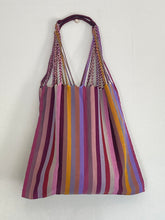 Load image into Gallery viewer, Hammock Tote in Multi Stripes
