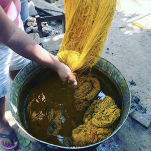 Natural plant cotton dye